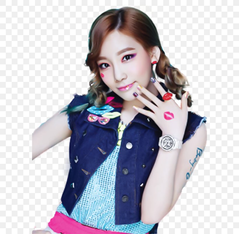 Taeyeon Girls' Generation Gee, PNG, 600x800px, Watercolor, Cartoon, Flower, Frame, Heart Download Free