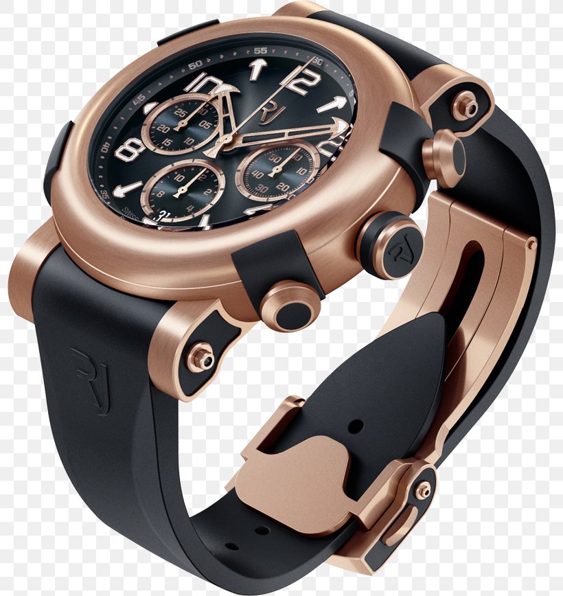 Watch Strap RJ-Romain Jerome Chronograph, PNG, 800x868px, Watch, Brand, Brown, Chronograph, Clothing Accessories Download Free