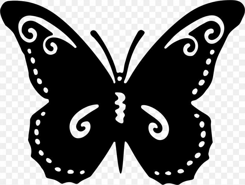 Butterfly Gardening Metal Color Decorative Arts, PNG, 2304x1747px, Butterfly, Art, Arthropod, Artwork, Black And White Download Free