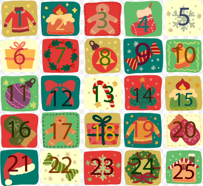 Christmas Santa Claus Advent Calendar, PNG, 2733x2506px, Christmas, Advent, Advent  Calendars, Calendar, Christmas Tree Download Free