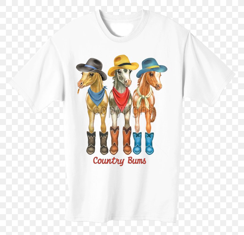 T-shirt Horse Work Of Art Cowboy, PNG, 800x790px, Tshirt, Art, Beach, Brand, Clothing Download Free