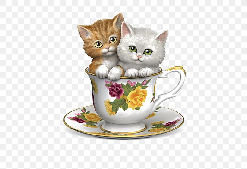 Teacup Cat, PNG, 564x564px, United States, Animal Figurine, Art, Bradford Exchange, Carnivoran Download Free