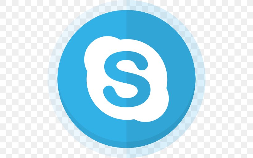 Skype For Business Social Media Telephone Call, PNG, 512x512px, Skype, Aqua, Area, Azure, Blue Download Free