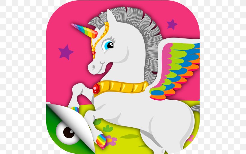 Unicorn Game Child App Store, PNG, 513x513px, Unicorn, App Store, Art, Cartoon, Child Download Free