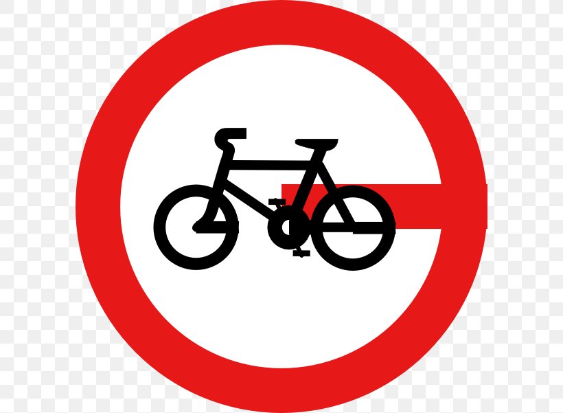 Traffic Sign Bicycle Road Cycling Clip Art, PNG, 600x601px, Traffic Sign, Area, Bicycle, Bicycle Trailers, Brand Download Free