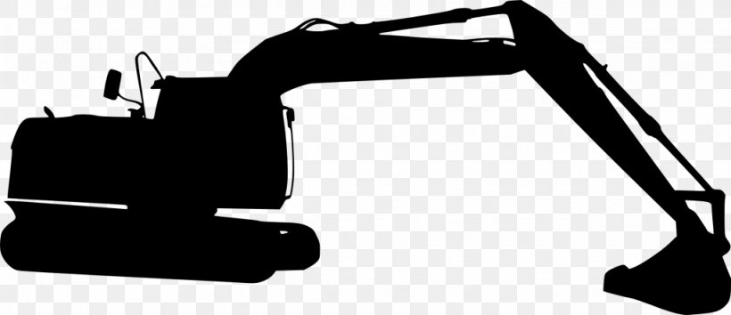 Silhouette Excavator, PNG, 1024x443px, Silhouette, Austral Pacific Energy Png Limited, Black, Black And White, Brand Download Free