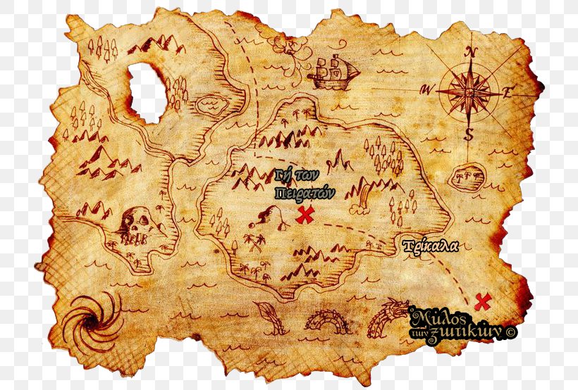 Treasure Map Treasure Island Buried Treasure, PNG, 736x554px, Treasure Map, Buried Treasure, Cartography, Here Be Dragons, Map Download Free