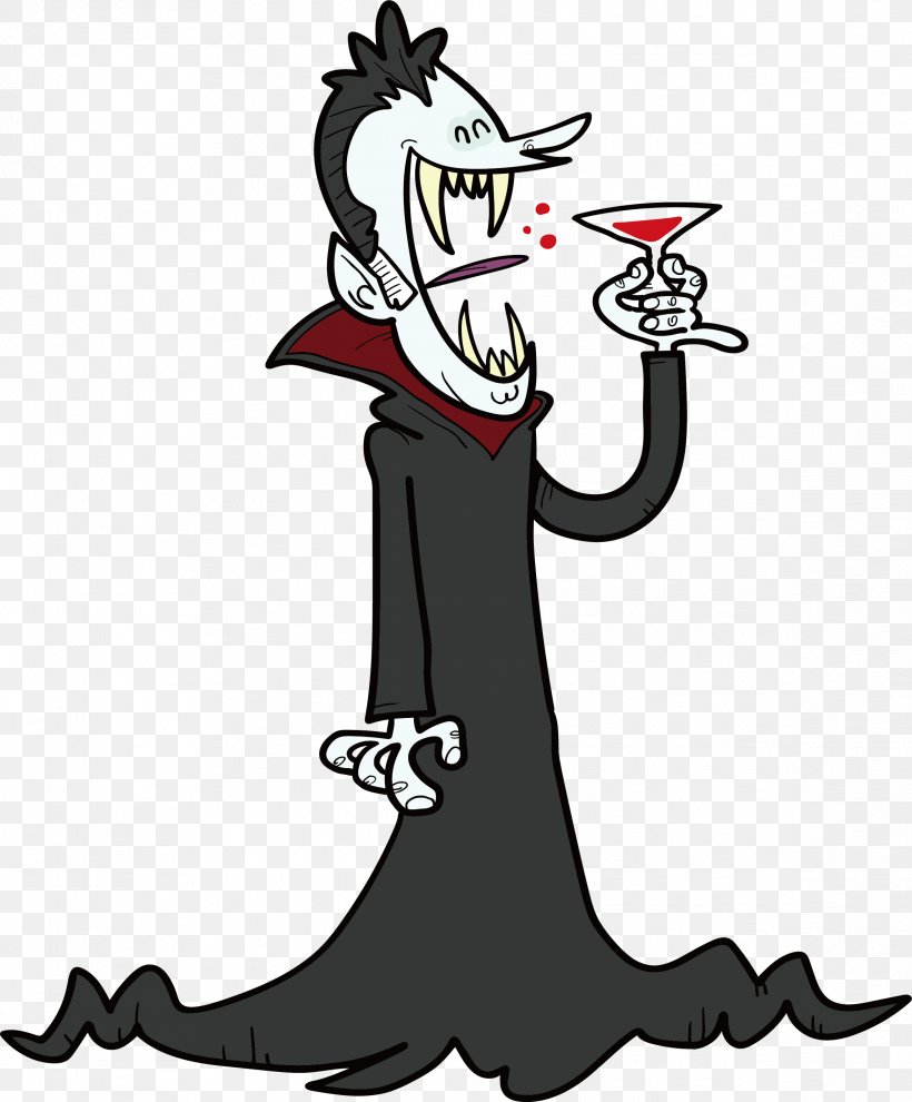 Vampire Clip Art, PNG, 2334x2818px, Vampire, Art, Black And White, Blood, Cartoon Download Free