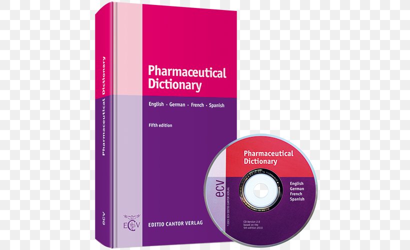 Pharmaceutical Dictionary: English, PNG, 500x500px, Book, Brand, Cdrom, Compact Disc, Dictionary Download Free