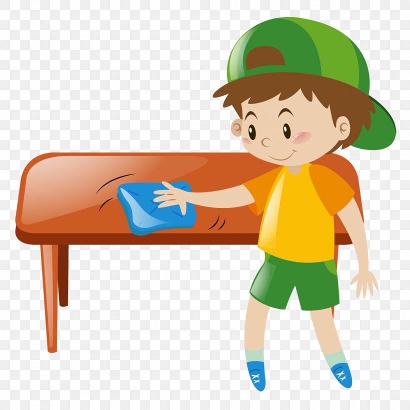 Table Clip Art Cleaning Vector Graphics Image, PNG, 1500x1500px, Table, Boy, Child, Cleaning, Dining Room Download Free