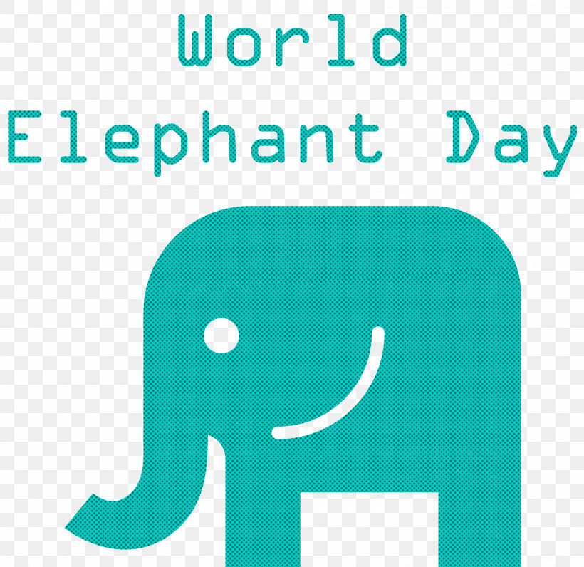 World Elephant Day Elephant Day, PNG, 3000x2915px, World Elephant Day, Elephant, Elephants, Green, Logo Download Free