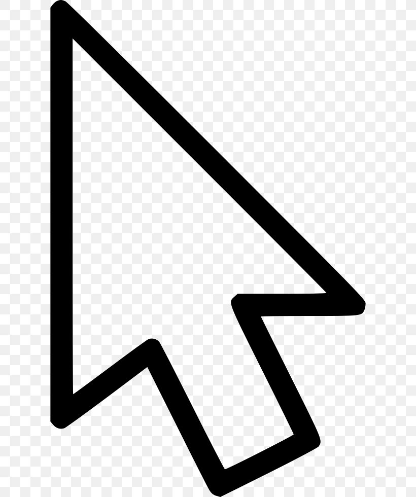 Computer Mouse Pointer, PNG, 622x980px, Computer Mouse, Area, Black, Black And White, Cursor Download Free