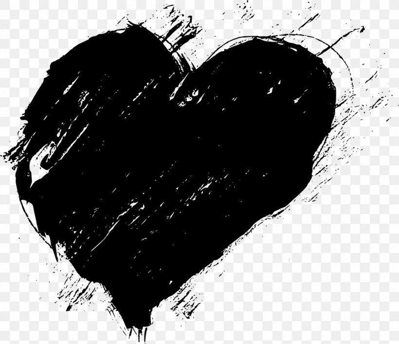 Drawing Heart Black And White Photography, PNG, 989x853px, Watercolor, Cartoon, Flower, Frame, Heart Download Free