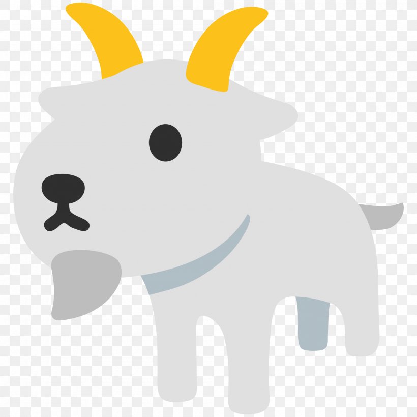 Emoji Goat IPhone Noto Fonts Clip Art, PNG, 2000x2000px, Emoji, Android, Carnivoran, Cartoon, Cat Download Free