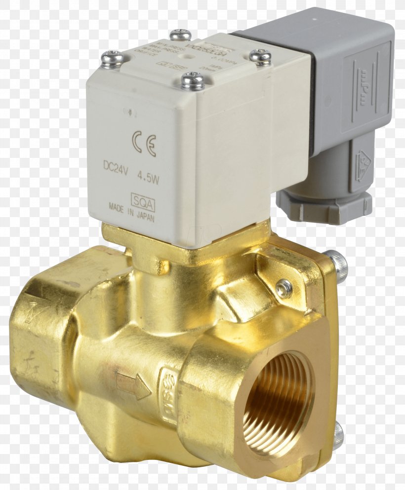 Brass Solenoid Valve Compressed Air SMC Corporation, PNG, 2200x2666px, Brass, Air, Awning, Compressed Air, Gate Valve Download Free