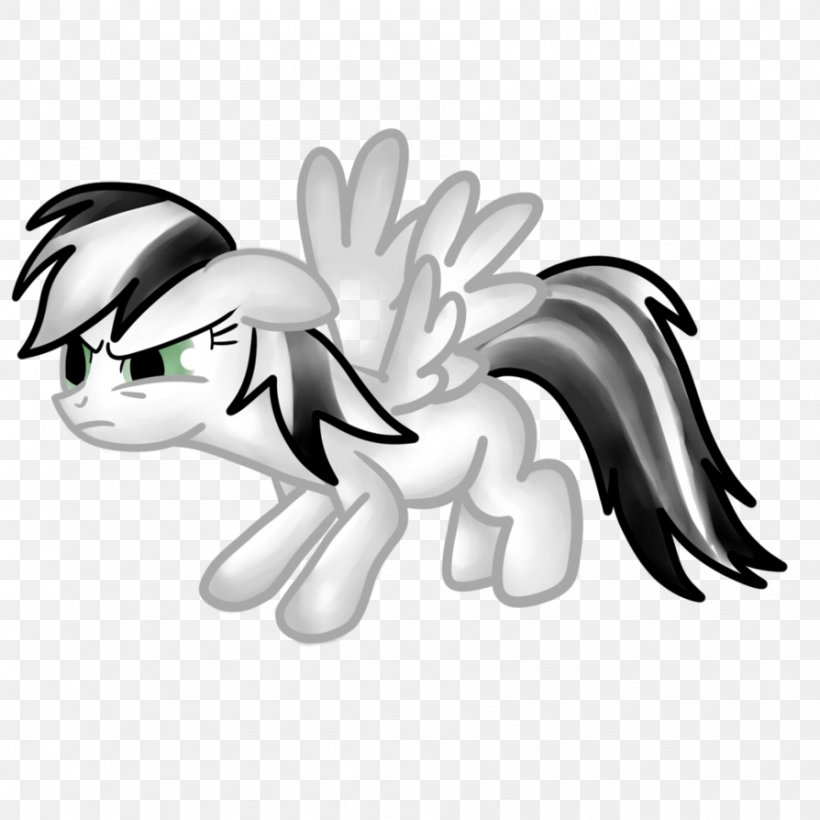 Pony Horse Mane DeviantArt Black And White, PNG, 894x894px, Pony, Art, Bird, Black And White, Carnivoran Download Free