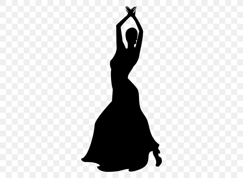 Flamenco Dancer Silhouette Royalty-free, PNG, 600x600px, Flamenco, Art, Ballet, Black, Black And White Download Free
