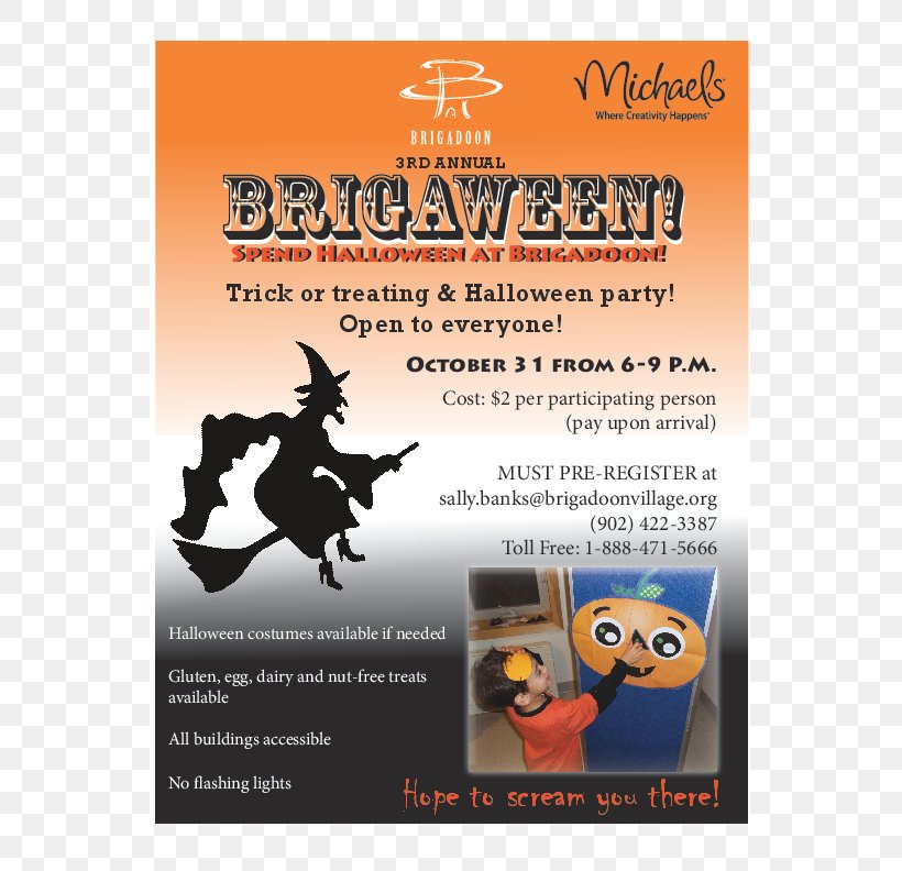 Halloween Poster Text Flyer T-shirt, PNG, 612x792px, Halloween, Advertising, Broom, Flyer, Orange Download Free