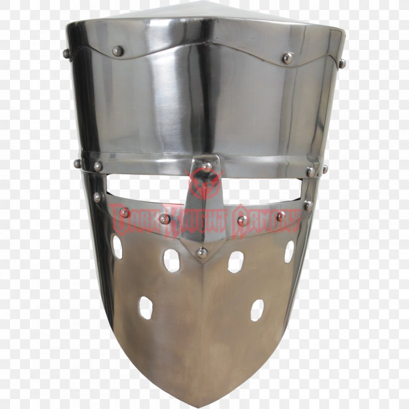 Helmet Crusades Great Helm First Crusade Third Crusade, PNG, 850x850px, 14th Century, Helmet, Armour, Clothing, Components Of Medieval Armour Download Free