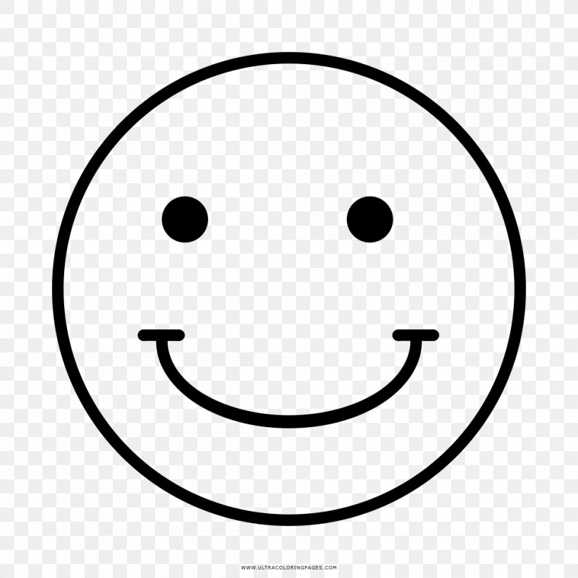Smiley Line Art Drawing Coloring Book, PNG, 1000x1000px, Smiley, Animaatio, Area, Ausmalbild, Black Download Free