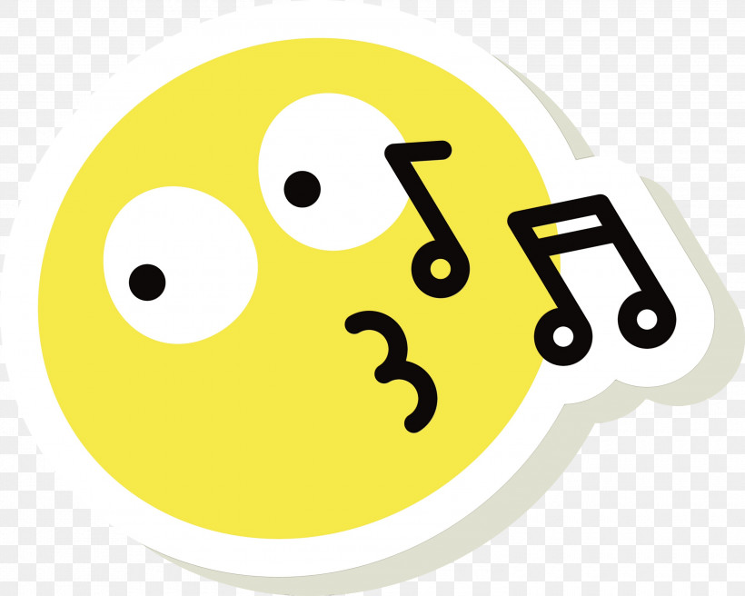 Smiley Yellow Meter, PNG, 3000x2400px, Emoji, Meter, Paint, Smiley, Watercolor Download Free