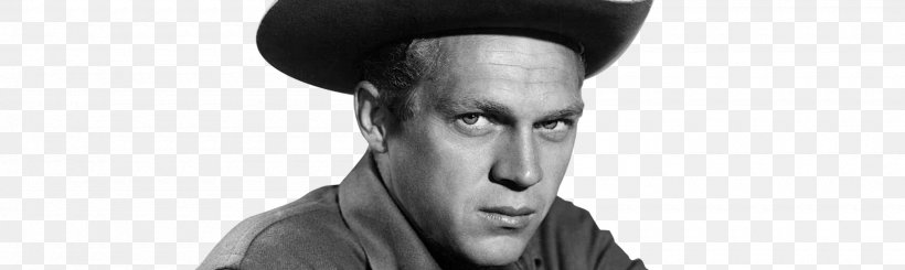 Steve McQueen Wanted Dead Or Alive Hat Art White, PNG, 2000x600px, Steve Mcqueen, Art, Black And White, Face, Gentleman Download Free