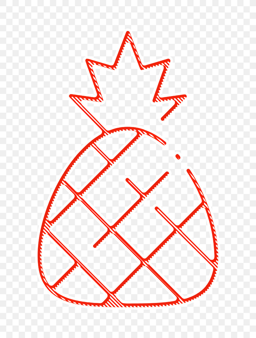 Summer Icon Pineapple Icon Food And Restaurant Icon, PNG, 716x1080px, Summer Icon, Ersa Replacement Heater, Food And Restaurant Icon, Geometry, Leaf Download Free