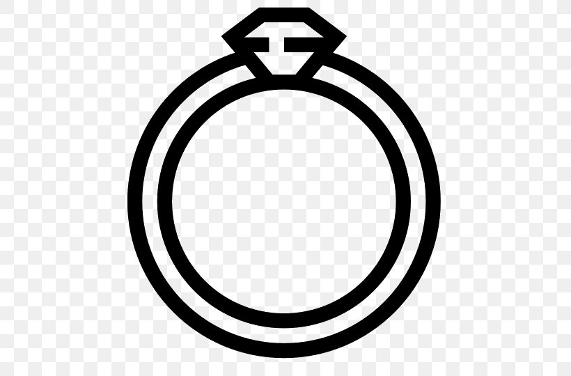 Symbol Engagement Ring, PNG, 540x540px, Symbol, Area, Artwork, Black And White, Body Jewelry Download Free