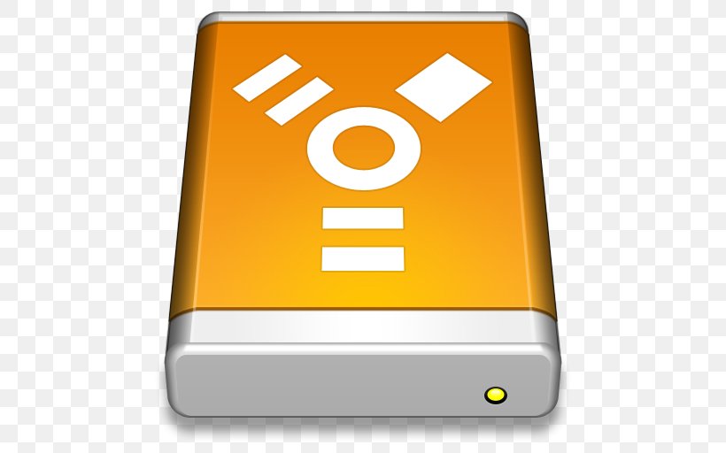 Computer Icon Brand Yellow Sign, PNG, 512x512px, Macbook Pro, Airport Time Capsule, Apple, Backup, Brand Download Free