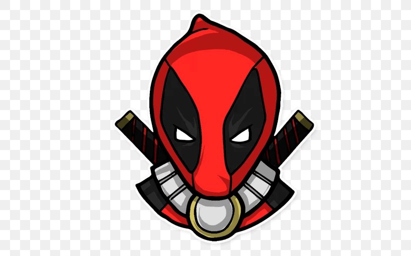 Deadpool Sticker Telegram VKontakte Character, PNG, 512x512px, Deadpool, Author, Character, Evil Clown, Fictional Character Download Free