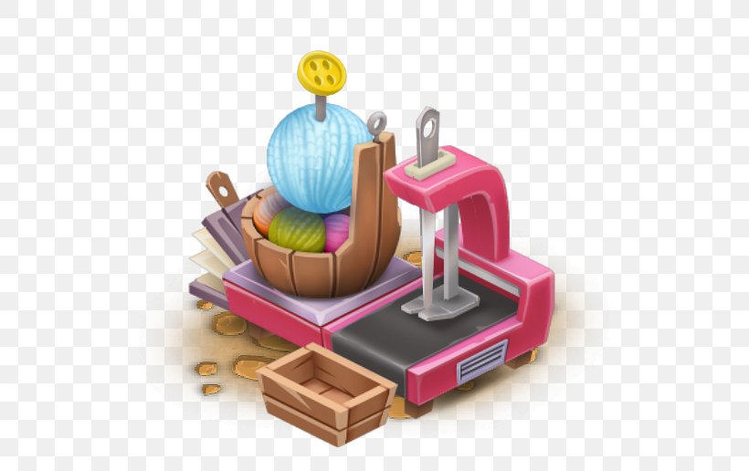 Hay Day Sewing Machines Building Price, PNG, 516x516px, Hay Day, Building, Cost, Factory, Farm Download Free