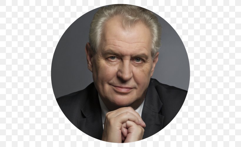 Miloš Zeman President Of The Czech Republic Lumbeho Vila Czech Presidential Election, 2013, PNG, 500x500px, Czech Presidential Election 2013, Cheek, Chin, Czech Republic, Elder Download Free