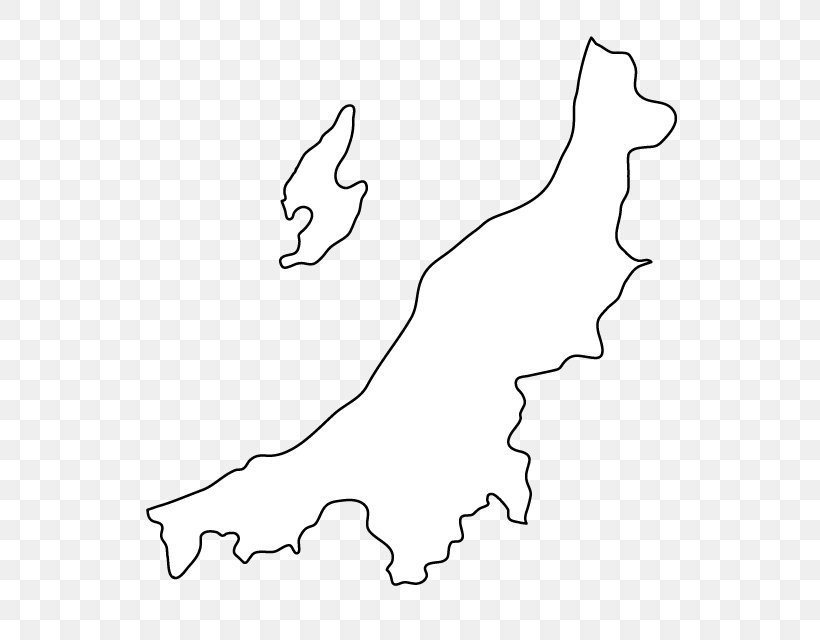 Niigata Prefectures Of Japan Map Clip Art, PNG, 640x640px, Niigata, Area, Black, Black And White, Drawing Download Free