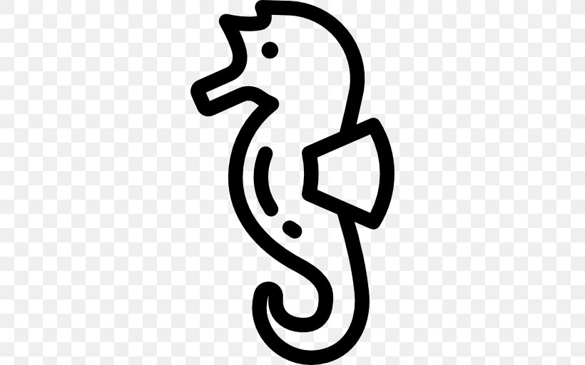 Black And White Symbol Body Jewelry, PNG, 512x512px, Shortsnouted Seahorse, Autocad Dxf, Black And White, Body Jewelry, Seahorse Download Free
