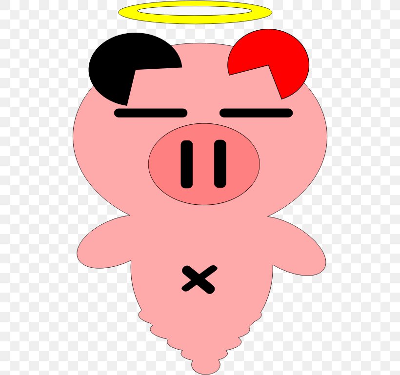 Pig Clip Art, PNG, 524x769px, Pig, Domestic Pig, Fictional Character, Flower, Ghost Download Free