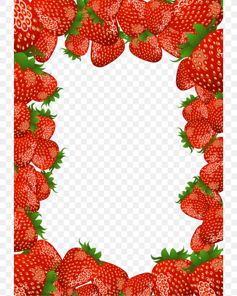 Strawberry Ice Cream Shortcake Picture Frames Clip Art, PNG, 724x1024px, Strawberry Ice Cream, Berry, Food, Fruit, Fruit Preserves Download Free