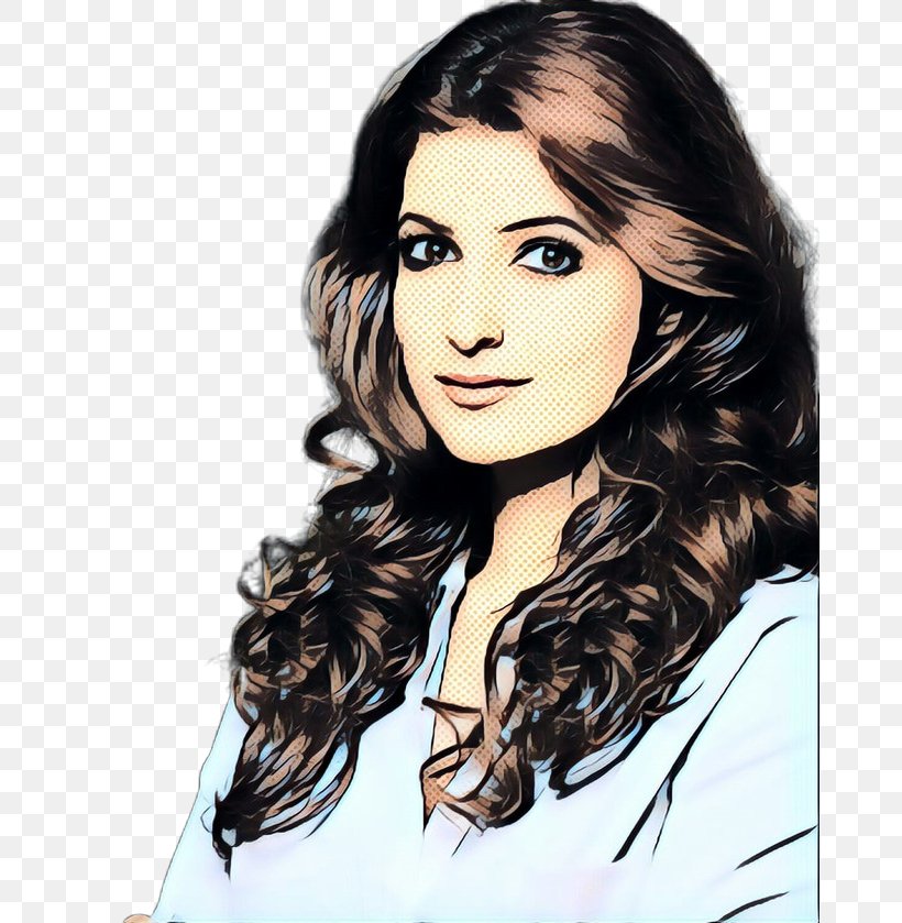Twinkle Khanna Black Hair Hair Coloring Book Image, PNG, 671x839px, Twinkle Khanna, Art, Beauty, Beautym, Black Download Free