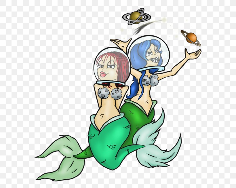 Art Mermaid Outer Space, PNG, 630x653px, Art, Artwork, Cartoon, Fictional Character, Graphic Designer Download Free