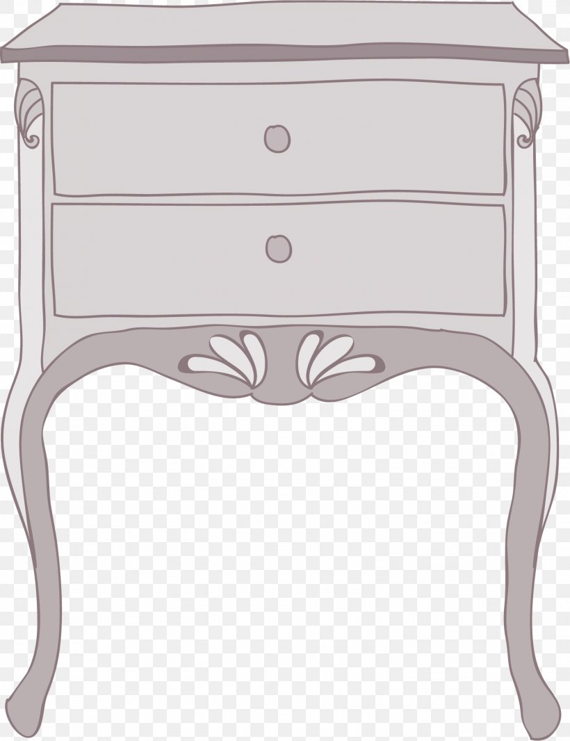 Nightstand Table Drawer, PNG, 1501x1952px, Watercolor, Cartoon, Flower, Frame, Heart Download Free