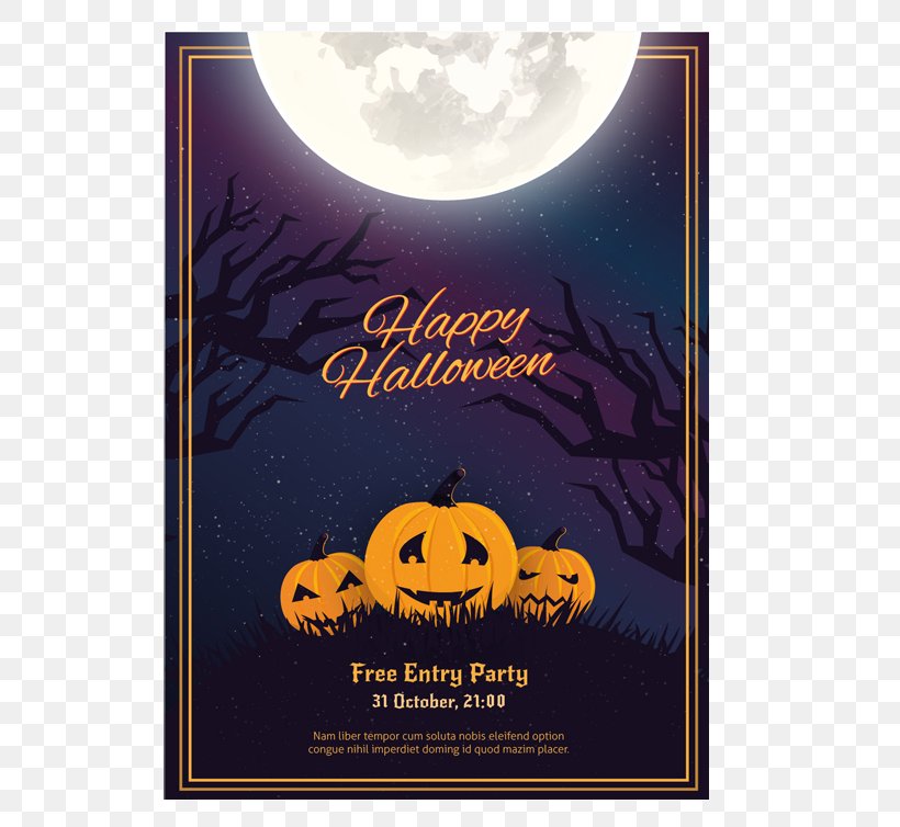 Halloween Flyer Party Poster, PNG, 800x754px, Halloween, Advertising, Brand, Flyer, Gratis Download Free