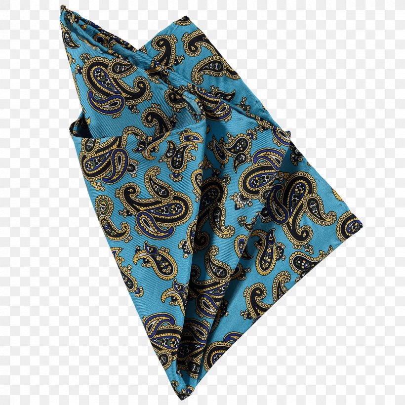 Paisley Cravat Turquoise Silk Twill, PNG, 1200x1200px, Paisley, Aqua, Cravat, Motif, Silk Download Free