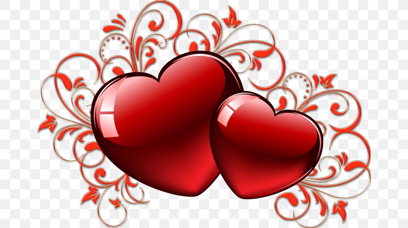 Valentine's Day Love Heart Red, PNG, 670x458px, Watercolor, Cartoon, Flower, Frame, Heart Download Free