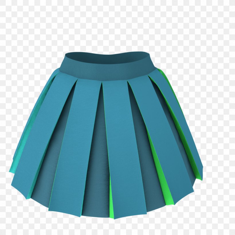 Handkerchief Skirt Pleat Clothing Dress, PNG, 1000x1000px, Skirt, Aqua, Clothing, Clothing Sizes, Collar Download Free
