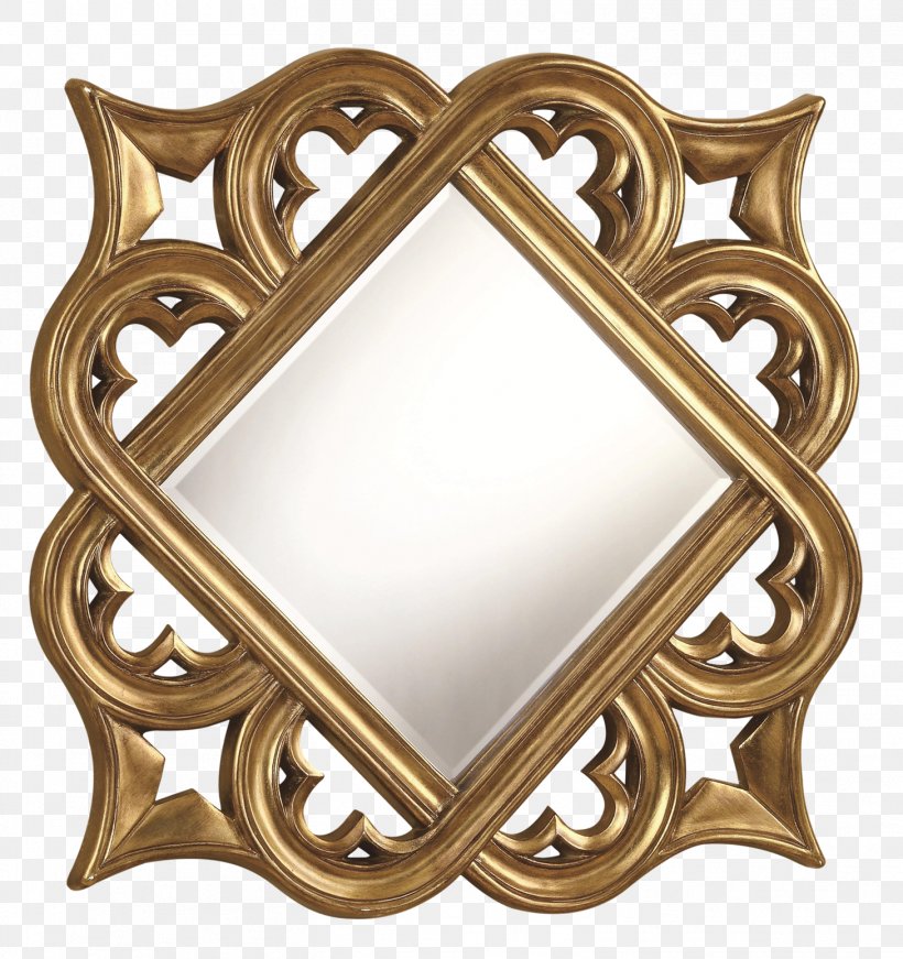 Mirror Picture Frames Decorative Arts Gold Wall, PNG, 1458x1550px, Mirror, Accent Wall, Bedroom, Brass, Decorative Arts Download Free