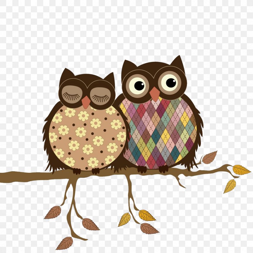 Tawny Owl Pillow Illustration, PNG, 1000x1000px, Owl, Beak, Bird, Bird Of Prey, Color Download Free