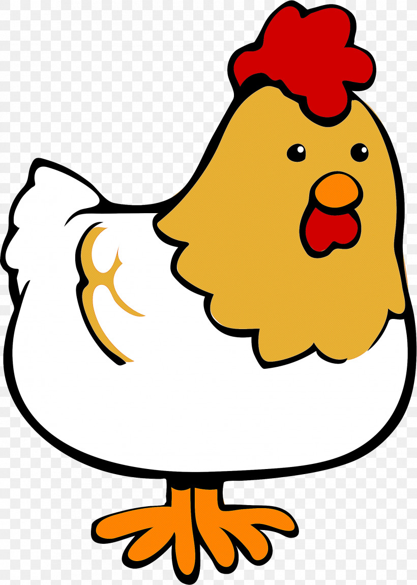 Chicken Cartoon Pleased Rooster Bird, PNG, 1884x2643px, Chicken, Beak, Bird, Cartoon, Happy Download Free