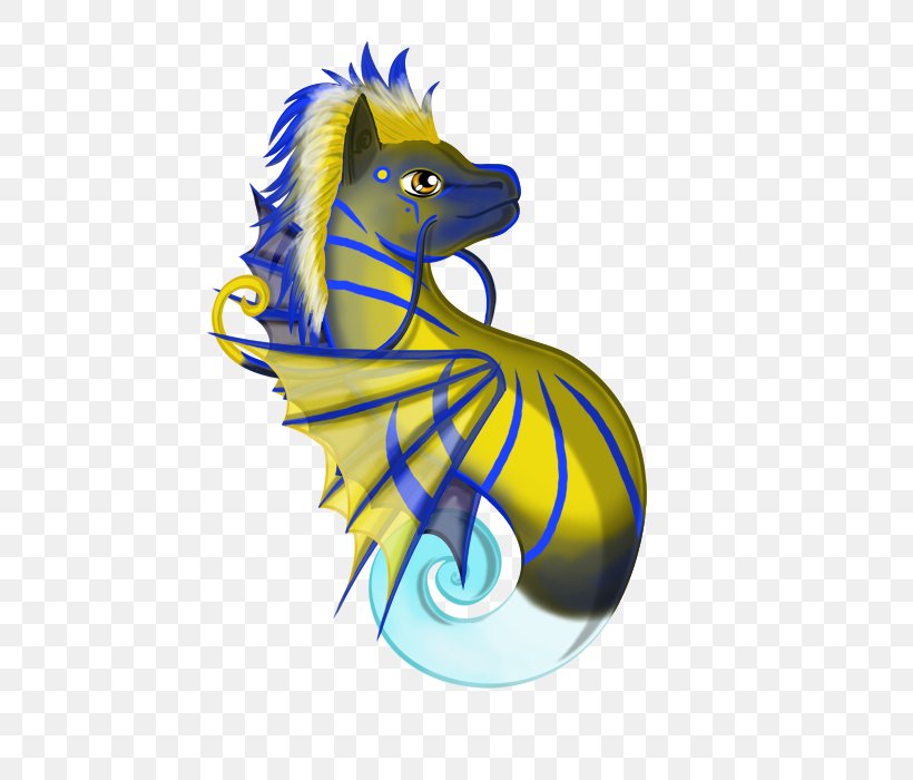 Seahorse Cartoon Microsoft Azure Legendary Creature, PNG, 507x700px, Seahorse, Cartoon, Electric Blue, Fictional Character, Fish Download Free