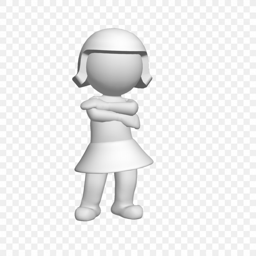 3D Computer Graphics Female, PNG, 1500x1500px, 3d Computer Graphics, Black And White, Child, Computer Graphics, Female Download Free