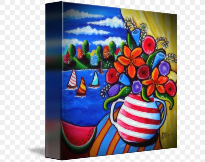 Modern Art Acrylic Paint Still Life Mural, PNG, 613x650px, Modern Art, Acrylic Paint, Acrylic Resin, Art, Artwork Download Free