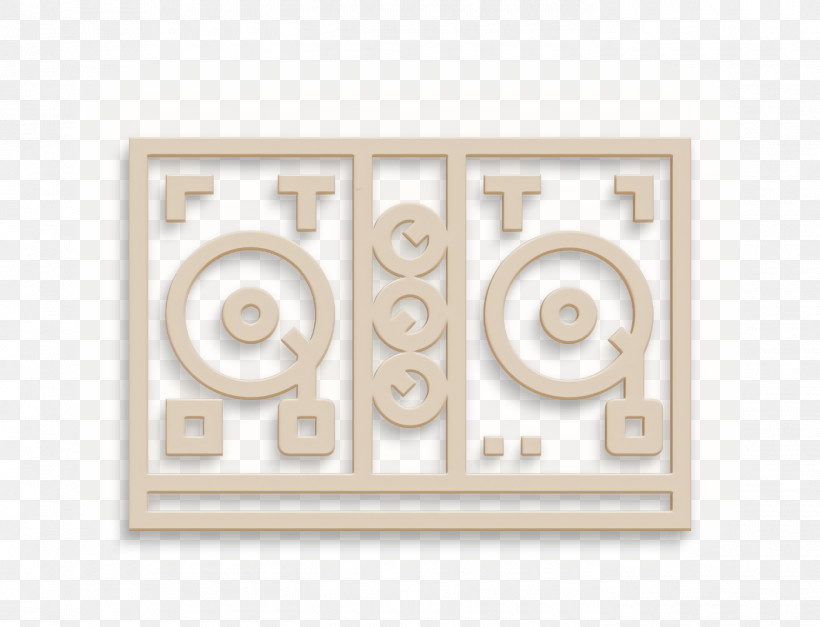 Prom Night Icon Disc Jockey Icon Music And Multimedia Icon, PNG, 1400x1072px, Prom Night Icon, Beige, Circle, Disc Jockey Icon, Metal Download Free